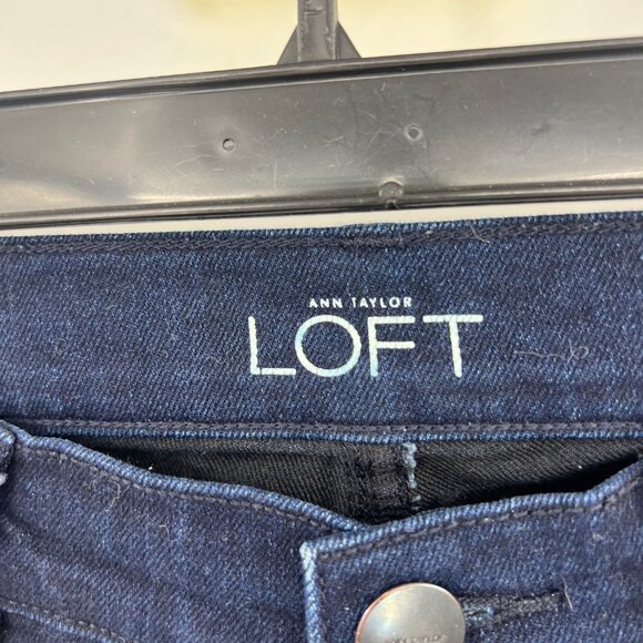 Loft Dark Wash Modern Skinny Jeans Women's 26 2P - Picture 4 of 10